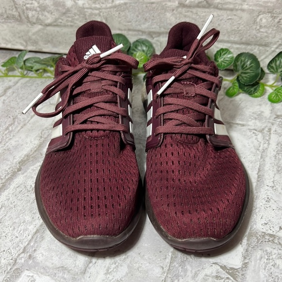 adidas Other - ADIDAS Sneakers Men’s Size 7.5 Solar Boost Burgundy Low Top Lace Up Running